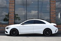 USED 2018 MERCEDES-BENZ CLA 1.6 CLA180 AMG Line Coupe 4dr Petrol 7G-DCT Euro 6 (s/s) (122 ps) PAN ROOF / AMG 18" / BLACK PK