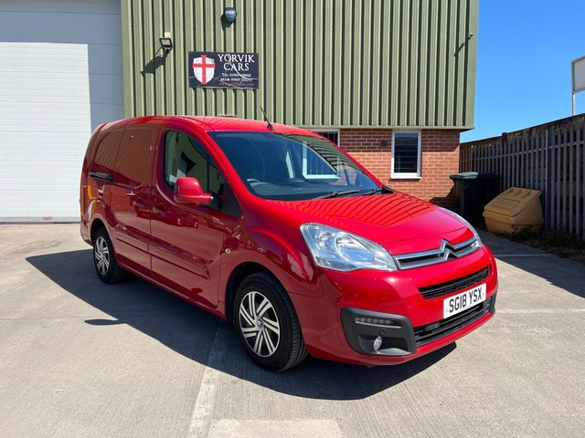 2018 18 Citroen Berlingo 1.6 BlueHDi 725 X Crew Van 6dr Diesel Manual L2 (113 g/km, 100 bhp)