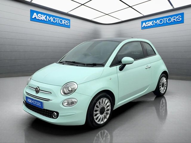 View our Fiat 500 1.0 MHEV Lounge Hatchback 3dr Petrol Manual Euro 6 (s/s) (70 bhp) 2 REG KEP SERVICE HISTORY SPARE KEY 