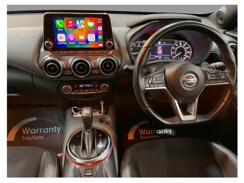 USED 2020 69 NISSAN JUKE 1.0 DIG-T Tekna SUV 5dr Petrol DCT Auto Euro 6 (s/s) (117 ps) APPLE CARPLAY+360 CAMERA+NAV+LEATHR