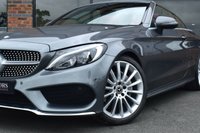 USED 2017 P MERCEDES-BENZ C-CLASS 2.1 C220d AMG Line (Premium Plus) Cabriolet 2dr Diesel G-Tronic+ Euro 6 (s/s) (170 ps) PREMIUM PLUS / FULL HISTORY