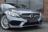 USED 2017 P MERCEDES-BENZ C-CLASS 2.1 C220d AMG Line (Premium Plus) Cabriolet 2dr Diesel G-Tronic+ Euro 6 (s/s) (170 ps) PREMIUM PLUS / FULL HISTORY