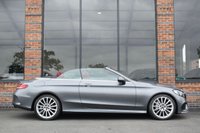 USED 2017 P MERCEDES-BENZ C-CLASS 2.1 C220d AMG Line (Premium Plus) Cabriolet 2dr Diesel G-Tronic+ Euro 6 (s/s) (170 ps) PREMIUM PLUS / FULL HISTORY