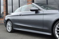 USED 2017 P MERCEDES-BENZ C-CLASS 2.1 C220d AMG Line (Premium Plus) Cabriolet 2dr Diesel G-Tronic+ Euro 6 (s/s) (170 ps) PREMIUM PLUS / FULL HISTORY