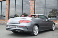 USED 2017 P MERCEDES-BENZ C-CLASS 2.1 C220d AMG Line (Premium Plus) Cabriolet 2dr Diesel G-Tronic+ Euro 6 (s/s) (170 ps) PREMIUM PLUS / FULL HISTORY