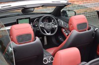 USED 2017 P MERCEDES-BENZ C-CLASS 2.1 C220d AMG Line (Premium Plus) Cabriolet 2dr Diesel G-Tronic+ Euro 6 (s/s) (170 ps) PREMIUM PLUS / FULL HISTORY