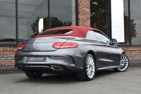 USED 2017 P MERCEDES-BENZ C-CLASS 2.1 C220d AMG Line (Premium Plus) Cabriolet 2dr Diesel G-Tronic+ Euro 6 (s/s) (170 ps) PREMIUM PLUS / FULL HISTORY