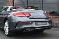 USED 2017 P MERCEDES-BENZ C-CLASS 2.1 C220d AMG Line (Premium Plus) Cabriolet 2dr Diesel G-Tronic+ Euro 6 (s/s) (170 ps) PREMIUM PLUS / FULL HISTORY