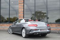 USED 2017 P MERCEDES-BENZ C-CLASS 2.1 C220d AMG Line (Premium Plus) Cabriolet 2dr Diesel G-Tronic+ Euro 6 (s/s) (170 ps) PREMIUM PLUS / FULL HISTORY
