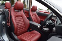 USED 2017 P MERCEDES-BENZ C-CLASS 2.1 C220d AMG Line (Premium Plus) Cabriolet 2dr Diesel G-Tronic+ Euro 6 (s/s) (170 ps) PREMIUM PLUS / FULL HISTORY