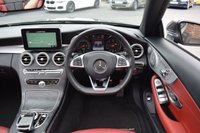 USED 2017 P MERCEDES-BENZ C-CLASS 2.1 C220d AMG Line (Premium Plus) Cabriolet 2dr Diesel G-Tronic+ Euro 6 (s/s) (170 ps) PREMIUM PLUS / FULL HISTORY