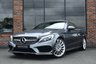 USED 2017 P MERCEDES-BENZ C-CLASS 2.1 C220d AMG Line (Premium Plus) Cabriolet 2dr Diesel G-Tronic+ Euro 6 (s/s) (170 ps) PREMIUM PLUS / FULL HISTORY