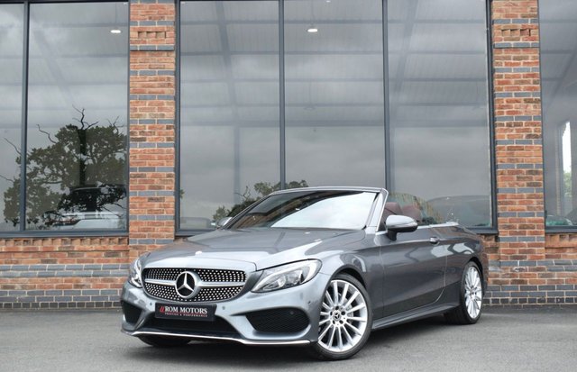 2017 P Mercedes-Benz C-Class 2.1 C220d AMG Line (Premium Plus) Cabriolet 2dr Diesel G-Tronic+ Euro 6 (s/s) (170 ps)