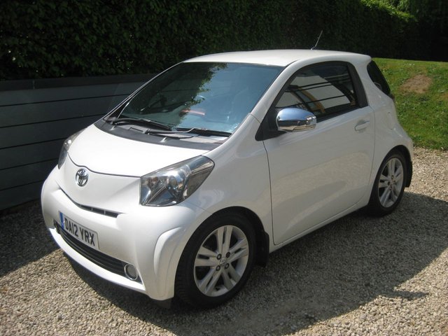2012 12 Toyota Iq 1.33 Dual VVT-i 3 Hatchback 3dr Petrol Manual Euro 5 (s/s) (98 ps)