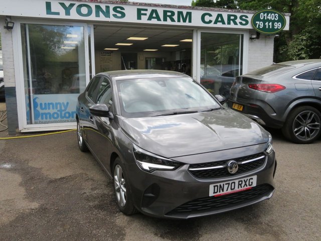 2020 70 Vauxhall Corsa 1.2 SE Hatchback 5dr Petrol Manual Euro 6 (75 ps)
