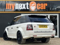 USED 2009 59 LAND ROVER RANGE ROVER SPORT 5.0 V8 HSE SUV 5dr Petrol CommandShift 4WD Euro 5 (510 ps) 2 FORMER KEEPERS + FULL SERVICE HISTORY + FULL KAHN BODYKIT + 22" KAHN ALLOYS + FRIDGE + REVERSE CAMERA + PARKING SENSORS + XENON HEADLIGHTS + HEATED MEMORY SEATS + PRIVACY GLASS + RED CALIPERS + BLUETOOTH + DAB RADIO