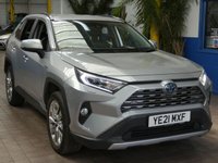 USED 2021 21 TOYOTA RAV4 2.5 VVT-h GPF Excel SUV 5dr Petrol Hybrid CVT Euro 6 (s/s) (218 ps) SAT NAV HEATED LEATHER INTERIOR REAR VIEW CAMERA CRUISE CONTROL PARKING SENSORS 1 OWNER EXCELLENT SERVICE HISTORY TOYOTA WARRANTY TILL APR 2031