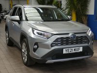 USED 2021 21 TOYOTA RAV4 2.5 VVT-h GPF Excel SUV 5dr Petrol Hybrid CVT Euro 6 (s/s) (218 ps) SAT NAV HEATED LEATHER INTERIOR REAR VIEW CAMERA CRUISE CONTROL PARKING SENSORS 1 OWNER EXCELLENT SERVICE HISTORY TOYOTA WARRANTY TILL APR 2031