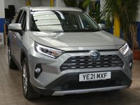 USED 2021 21 TOYOTA RAV4 2.5 VVT-h GPF Excel SUV 5dr Petrol Hybrid CVT Euro 6 (s/s) (218 ps) SAT NAV HEATED LEATHER INTERIOR REAR VIEW CAMERA CRUISE CONTROL PARKING SENSORS 1 OWNER EXCELLENT SERVICE HISTORY TOYOTA WARRANTY TILL APR 2031