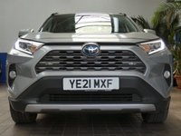 USED 2021 21 TOYOTA RAV4 2.5 VVT-h GPF Excel SUV 5dr Petrol Hybrid CVT Euro 6 (s/s) (218 ps) SAT NAV HEATED LEATHER INTERIOR REAR VIEW CAMERA CRUISE CONTROL PARKING SENSORS 1 OWNER EXCELLENT SERVICE HISTORY TOYOTA WARRANTY TILL APR 2031