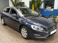 USED 2014 14 VOLVO V60 1.6 D2 Business Edition Estate 5dr Diesel Powershift Euro 5 (s/s) (115 ps) &pound;20 ROAD TAX SAT NAV CRUISE CONTROL PARKING SENSORS 2 OWNERS GOOD SERVICE HISTORY WARRANTY