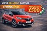 USED 2018 68 RENAULT CAPTUR 0.9 TCe ENERGY Iconic SUV 5dr Petrol Manual Euro 6 (s/s) (90 ps) NATIONWIDE PARTS & LABOUR WARRANTY INCLUDED + 12 MONTHS AA BREAKDOWN FREE 1 OWNER  36000 MILES FSH