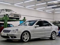 USED 2004 54 MERCEDES-BENZ C CLASS 5.4 C55 AMG saloon 4dr petrol Automatic SUNROOF + LOW MILEAGE