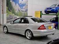 USED 2004 54 MERCEDES-BENZ C CLASS 5.4 C55 AMG saloon 4dr petrol Automatic SUNROOF + LOW MILEAGE