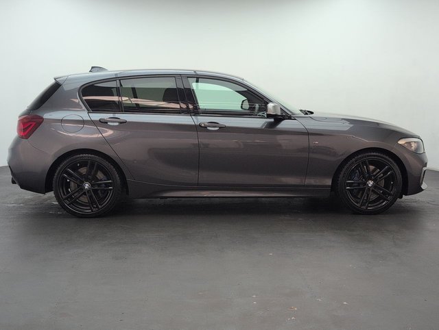 USED 2017 67 BMW 1 Series 3.0 M140i Shadow Edition Hatchback 5dr Petrol Auto Euro 6 (s/S) (340 Ps) Mineral Grey + Bluetooth