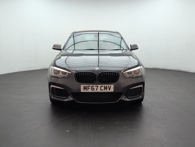USED 2017 67 BMW 1 Series 3.0 M140i Shadow Edition Hatchback 5dr Petrol Auto Euro 6 (s/S) (340 Ps) Mineral Grey + Bluetooth