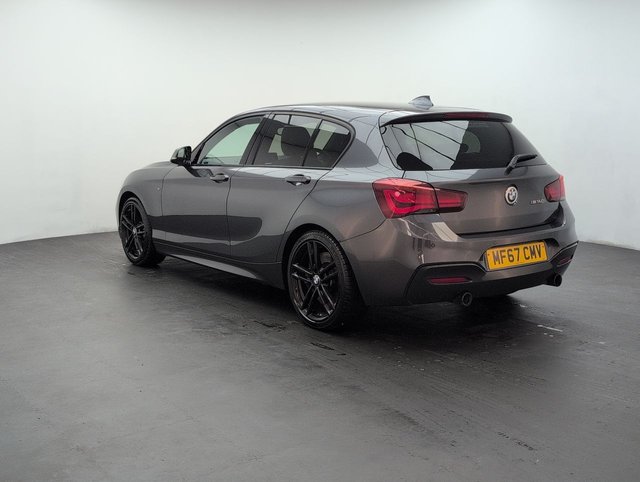 USED 2017 67 BMW 1 Series 3.0 M140i Shadow Edition Hatchback 5dr Petrol Auto Euro 6 (s/S) (340 Ps) Mineral Grey + Bluetooth