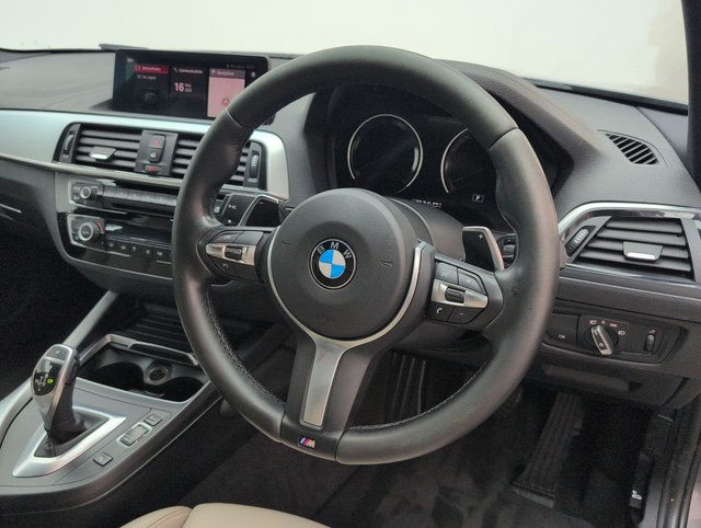 USED 2017 67 BMW 1 Series 3.0 M140i Shadow Edition Hatchback 5dr Petrol Auto Euro 6 (s/S) (340 Ps) Mineral Grey + Bluetooth
