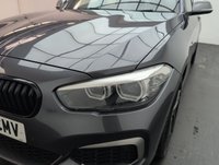 USED 2017 67 BMW 1 Series 3.0 M140i Shadow Edition Hatchback 5dr Petrol Auto Euro 6 (s/S) (340 Ps) Mineral Grey + Bluetooth