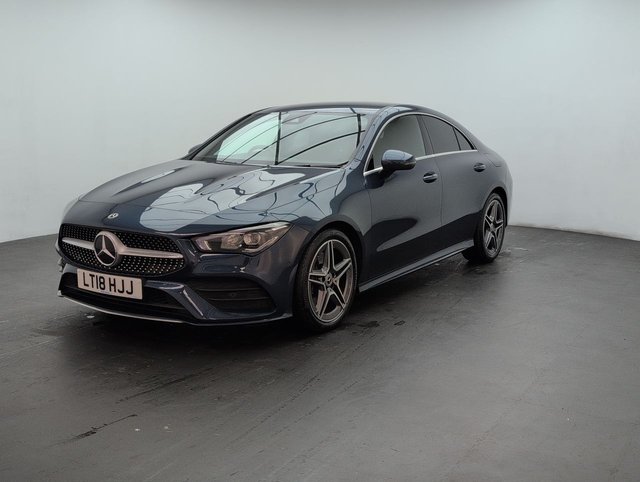 USED 2021 21 Mercedes-Benz Cla 1.3 Cla200 Amg Line Coupe 4dr Petrol 7g-Dct Euro 6 (s/S) (163 Ps) Lane Keeping Assist+privacy Glass