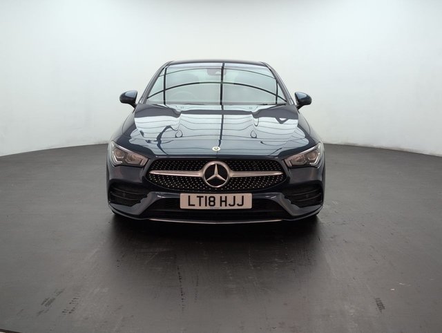 USED 2021 21 Mercedes-Benz Cla 1.3 Cla200 Amg Line Coupe 4dr Petrol 7g-Dct Euro 6 (s/S) (163 Ps) Lane Keeping Assist+privacy Glass