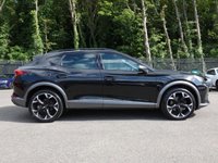USED 2023 72 CUPRA FORMENTOR 1.5 TSI V2 5d DSG 150 S/S SAT NAV, FULL BLUE LEATHER, HEATED SEATS, DIGITAL COCKPIT, WIRELESS FULL LINK FOR APPLE CARPLAY / ANDROID AUTO, WIRELESS PHONE CHARGER, DAB RADIO, BLUETOOTH, FRONT / REAR PARKING & SIDE SENSORS, REAR VIEW CAMERA, ADAPTIVE CRUISE CONTROL & SPEED LIMITER, LANE ASSIST, FRONT ASSIST, LED INTERIOR AMBIENT BACKGROUND LIGHTING, DSG AUTOMATIC GEARBOX, 19 INCH ALLOYS, KEYLESS, CLIMATE CONTROL, POWER FOLDING MIRRORS, HEATED LEATHER FLAT BOTTOM TIPTRONIC MFSW, AUTO LIGHTS, 1 OWNER, SERVICE HISTORY