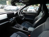 USED 2023 72 CUPRA FORMENTOR 1.5 TSI V2 5d DSG 150 S/S SAT NAV, FULL BLUE LEATHER, HEATED SEATS, DIGITAL COCKPIT, WIRELESS FULL LINK FOR APPLE CARPLAY / ANDROID AUTO, WIRELESS PHONE CHARGER, DAB RADIO, BLUETOOTH, FRONT / REAR PARKING & SIDE SENSORS, REAR VIEW CAMERA, ADAPTIVE CRUISE CONTROL & SPEED LIMITER, LANE ASSIST, FRONT ASSIST, LED INTERIOR AMBIENT BACKGROUND LIGHTING, DSG AUTOMATIC GEARBOX, 19 INCH ALLOYS, KEYLESS, CLIMATE CONTROL, POWER FOLDING MIRRORS, HEATED LEATHER FLAT BOTTOM TIPTRONIC MFSW, AUTO LIGHTS, 1 OWNER, SERVICE HISTORY