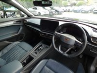 USED 2023 72 CUPRA FORMENTOR 1.5 TSI V2 5d DSG 150 S/S SAT NAV, FULL BLUE LEATHER, HEATED SEATS, DIGITAL COCKPIT, WIRELESS FULL LINK FOR APPLE CARPLAY / ANDROID AUTO, WIRELESS PHONE CHARGER, DAB RADIO, BLUETOOTH, FRONT / REAR PARKING & SIDE SENSORS, REAR VIEW CAMERA, ADAPTIVE CRUISE CONTROL & SPEED LIMITER, LANE ASSIST, FRONT ASSIST, LED INTERIOR AMBIENT BACKGROUND LIGHTING, DSG AUTOMATIC GEARBOX, 19 INCH ALLOYS, KEYLESS, CLIMATE CONTROL, POWER FOLDING MIRRORS, HEATED LEATHER FLAT BOTTOM TIPTRONIC MFSW, AUTO LIGHTS, 1 OWNER, SERVICE HISTORY