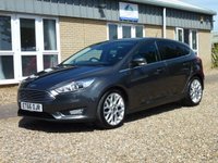 USED 2017 66 FORD FOCUS 1.0T EcoBoost Titanium X Hatchback 5dr Petrol Manual Euro 6 (s/s) (125 ps) www.suffolkcarcentre.co.uk - Located at Reydon