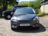 USED 2017 66 FORD FOCUS 1.0T EcoBoost Titanium X Hatchback 5dr Petrol Manual Euro 6 (s/s) (125 ps) www.suffolkcarcentre.co.uk - Located at Reydon