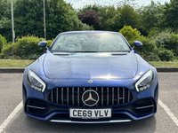 USED 2019 69 MERCEDES-BENZ AMG GT 4.0 V8 BiTurbo S (Premium) Roadster 2dr Petrol SpdS DCT Euro 6 (s/s) (522 ps) BEIGE EXCLUSIVE LEATHER
