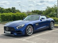 USED 2019 69 MERCEDES-BENZ AMG GT 4.0 V8 BiTurbo S (Premium) Roadster 2dr Petrol SpdS DCT Euro 6 (s/s) (522 ps) BEIGE EXCLUSIVE LEATHER