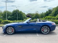 USED 2019 69 MERCEDES-BENZ AMG GT 4.0 V8 BiTurbo S (Premium) Roadster 2dr Petrol SpdS DCT Euro 6 (s/s) (522 ps) BEIGE EXCLUSIVE LEATHER