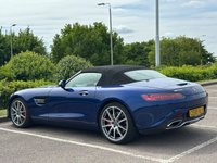 USED 2019 69 MERCEDES-BENZ AMG GT 4.0 V8 BiTurbo S (Premium) Roadster 2dr Petrol SpdS DCT Euro 6 (s/s) (522 ps) BEIGE EXCLUSIVE LEATHER