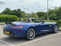 USED 2019 69 MERCEDES-BENZ AMG GT 4.0 V8 BiTurbo S (Premium) Roadster 2dr Petrol SpdS DCT Euro 6 (s/s) (522 ps) BEIGE EXCLUSIVE LEATHER