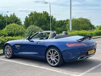 USED 2019 69 MERCEDES-BENZ AMG GT 4.0 V8 BiTurbo S (Premium) Roadster 2dr Petrol SpdS DCT Euro 6 (s/s) (522 ps) BEIGE EXCLUSIVE LEATHER
