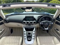 USED 2019 69 MERCEDES-BENZ AMG GT 4.0 V8 BiTurbo S (Premium) Roadster 2dr Petrol SpdS DCT Euro 6 (s/s) (522 ps) BEIGE EXCLUSIVE LEATHER