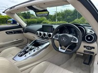 USED 2019 69 MERCEDES-BENZ AMG GT 4.0 V8 BiTurbo S (Premium) Roadster 2dr Petrol SpdS DCT Euro 6 (s/s) (522 ps) BEIGE EXCLUSIVE LEATHER