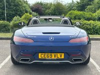 USED 2019 69 MERCEDES-BENZ AMG GT 4.0 V8 BiTurbo S (Premium) Roadster 2dr Petrol SpdS DCT Euro 6 (s/s) (522 ps) BEIGE EXCLUSIVE LEATHER