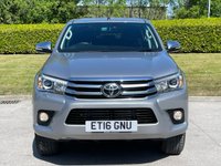 USED 2016 16 TOYOTA HI-LUX 2.4 D-4D Invincible Pickup Double Cab 4dr Diesel Manual 4WD Euro 6 (TSS) (150 ps) SAT NAV + CANOPY   ** NO VAT ***